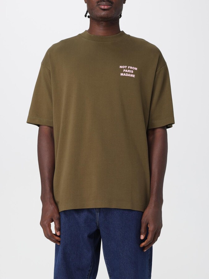 Drôle De Monsieur T-Shirt Men color Kaki