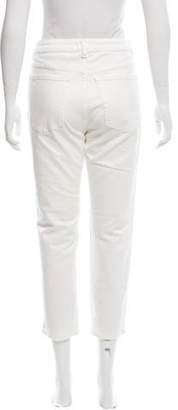Acne Studios Cropped Mid-Rise Jeans
