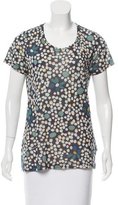 Thumbnail for your product : Burberry Printed Short Sleeve Top