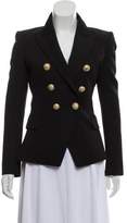 Thumbnail for your product : Balmain Double-Breasted Wool Blazer