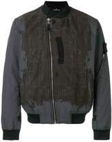 Thumbnail for your product : Stone Island Shadow Project David-TC contrast panel bomber jacket