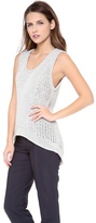 Thumbnail for your product : Helmut Lang Open Mesh Tank
