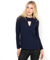 Thumbnail for your product : La Redoute SEE U SOON Long-Sleeved V-Neck Blouse
