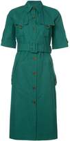 Thumbnail for your product : Derek Lam Short Sleeve Utility Shirt Dress