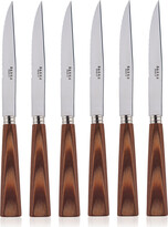 Thumbnail for your product : Sabre SabreLight Wood Six-Piece Steak Knife Set