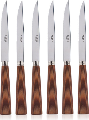 Sabre SabreLight Wood Six-Piece Steak Knife Set