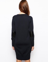 Thumbnail for your product : BZR Sweater Dress with Dipped Hem