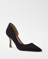Thumbnail for your product : Ann Taylor Suede D'Orsay Pumps