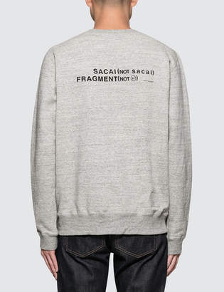 Sacai X Fragment Design Sweatshirt