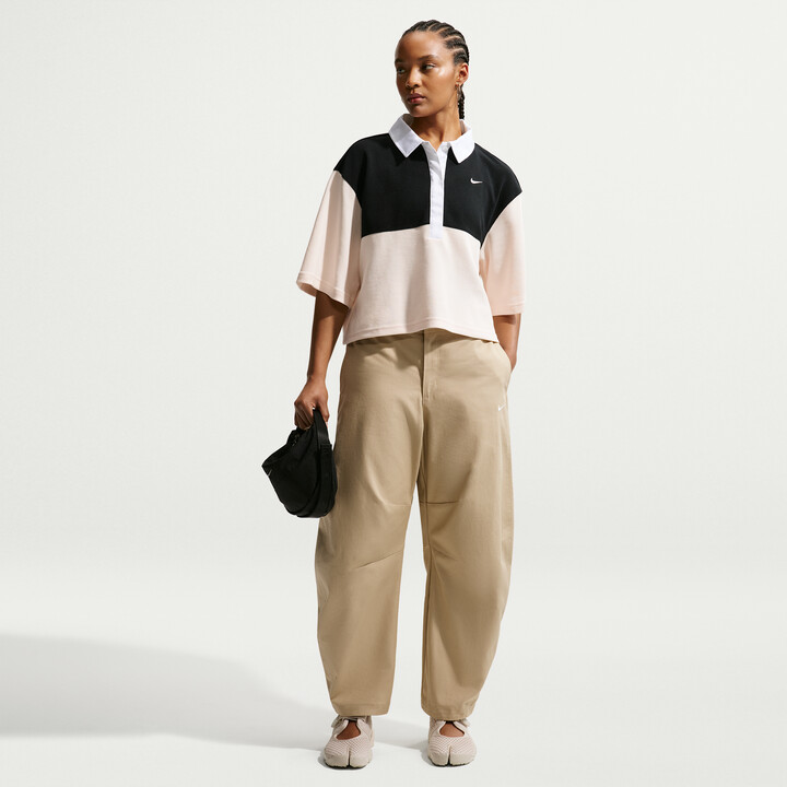 Nike Women's Sportswear Barrel Pants in Brown | HV2086-286