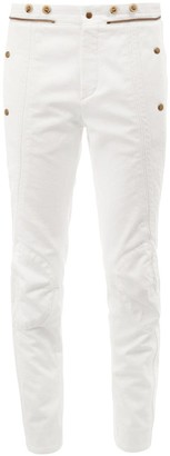 Chloé Zipper Detail Panelled Jeans