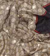 Thumbnail for your product : Gucci GG silk-blend scarf