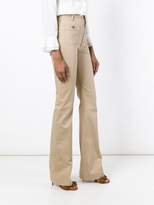Thumbnail for your product : DSQUARED2 high waist flared trousers