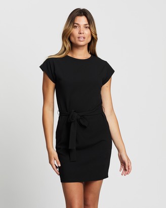 Atmos & Here Atmos&Here - Women's Black Mini Dresses - Valentina Mini Dress - Size 18 at The Iconic