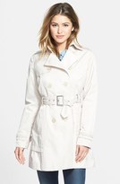 Thumbnail for your product : Jessica Simpson Skirted Double Breasted Trench Coat