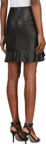 Thumbnail for your product : McQ Black Leather Volant Skirt