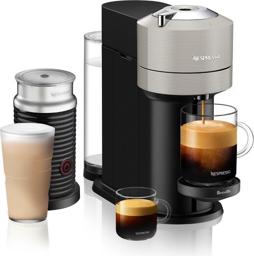 NespressoVertuoNextEspressoRoastCoffeeMaker&EspressoMachineBundleByBreville:CompatiblewithNespressoPods,AutomaticShut-Off