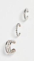 Thumbnail for your product : Jules Smith Designs Set of 3 Ear Cuffs