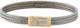 Charriol Diamond Cable Bracelet