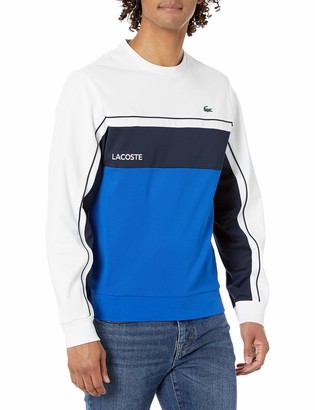 Lacoste Men's Sport Colorblock Crewneck Sweatshirt - ShopStyle