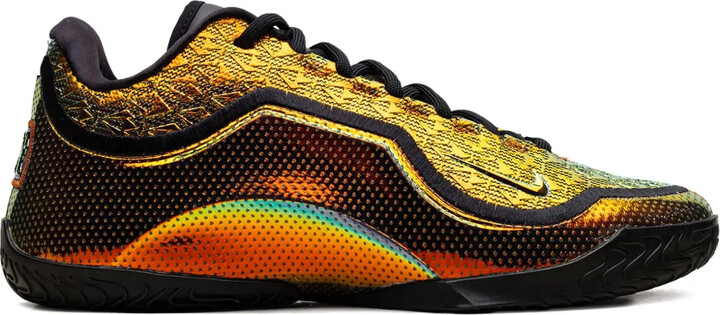 black and yellow basketball shoes