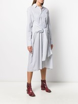 Thumbnail for your product : MM6 MAISON MARGIELA Tie Waist Shirt Dress