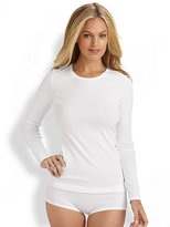 Thumbnail for your product : Hanro Fine Line Long Sleeve Top