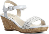 Thumbnail for your product : Nine West Edie Wedge Sandals (Girls)