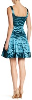 Thumbnail for your product : Nicole Miller Techno Metal Fit & Flare Dress