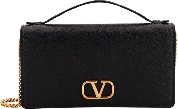 Valentino VLogo Signature Foldover Top Clutch Bag - ShopStyle