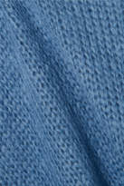 Thumbnail for your product : Prada Mohair-blend Sweater - Blue