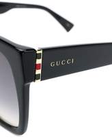Thumbnail for your product : Gucci Eyewear square tinted sunglasses