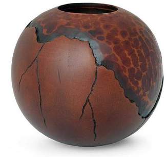 Prehistory Modern Mango Wood Vase