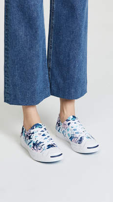 Converse Jack Purcell Floral Print Sneakers