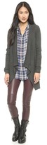 Thumbnail for your product : Velvet Thermal Knit Cardigan