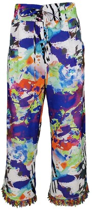 pants with different colored legs