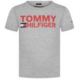 Thumbnail for your product : Tommy Hilfiger Tommy HilfigerBoys Grey Graphic Print Top