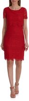 Thumbnail for your product : Vera Mont Short sleeved lace dress