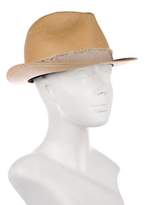 Thumbnail for your product : Rag & Bone Grosgrain-Trimmed Straw Hat