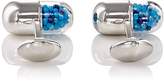 Thumbnail for your product : Jan Leslie Men's Pill Capsule Cufflinks - Silver