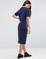 Thumbnail for your product : ASOS Midi Lightweight Sweat T-Shirt Dress