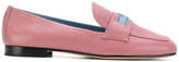 Thumbnail for your product : Prada brand patch loafers