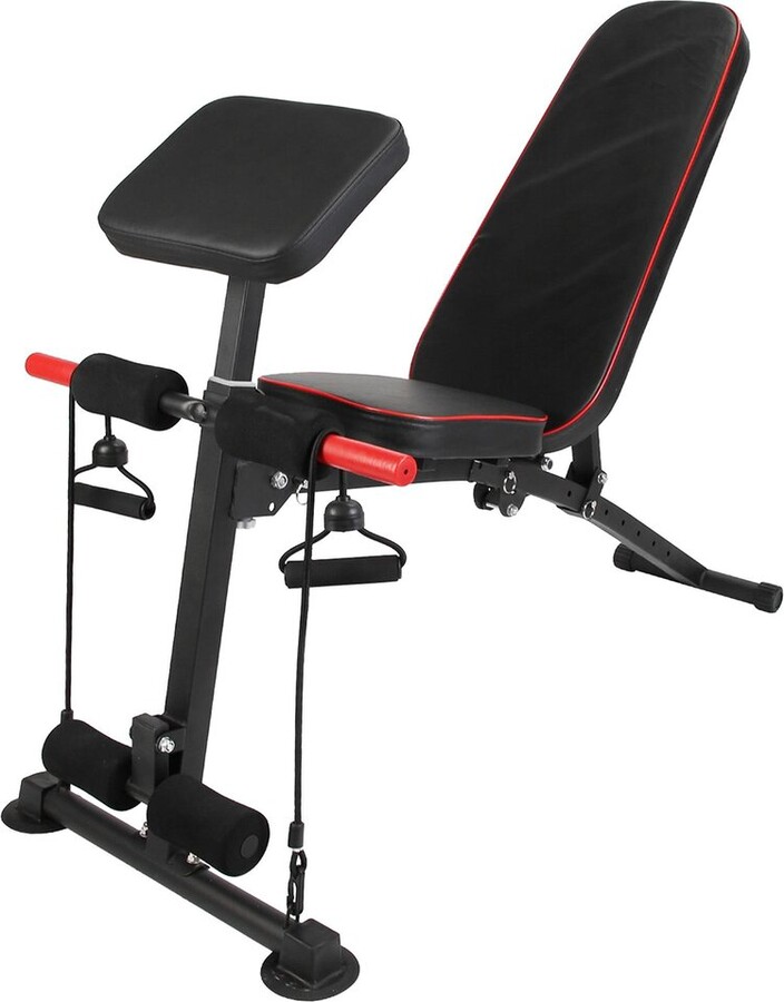 Fresh Fab Finds Adjustable Weight Bench With Preacher Curl Pad