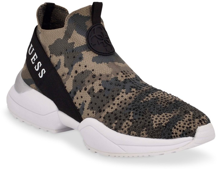 guess bellini rhinestone sneakers