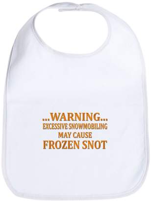CafePress - Snowmobile Snot Bib - Cute Cloth Baby Bib, Toddler Bib