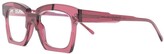 Thumbnail for your product : Kuboraum Square-Frame Acetate Eyeglasses