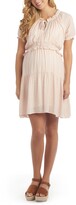 Thumbnail for your product : Everly Grey Debra Maternity/Nursing Fit & Flare Dress