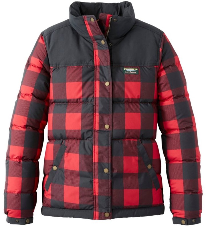 L.L. Bean Women's Mountain Classic Down Jacket, Print ShopStyle Plus