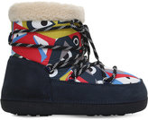 Thumbnail for your product : Fendi Elder Sheepskin Moon Boots 9-11 years