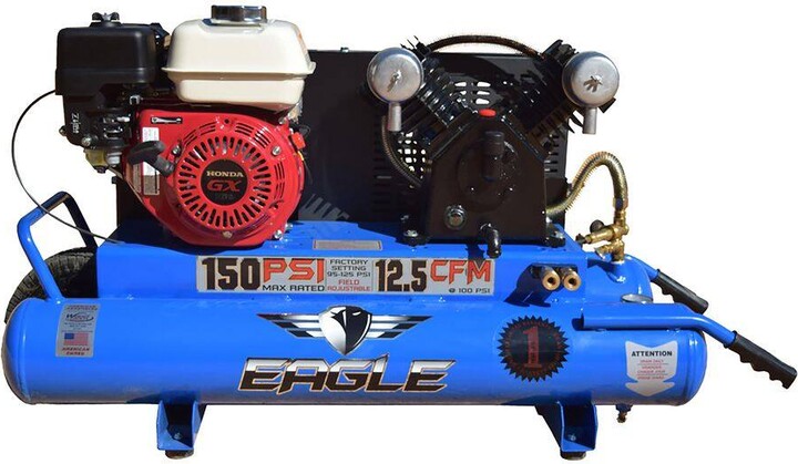 Eagle Wheelbarrow Honda GX-160 10 Gal. 5.5 HP Gas Engine